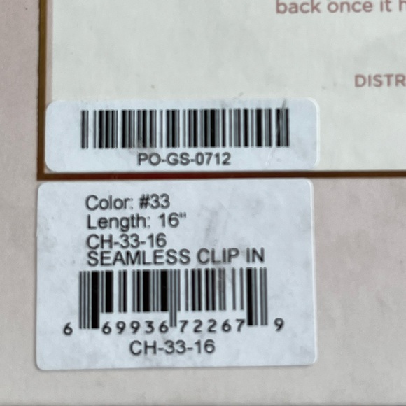 Glam Seamless Invisi Clip-in 16" Hair Extensions - Auburn - Picture 10 of 10